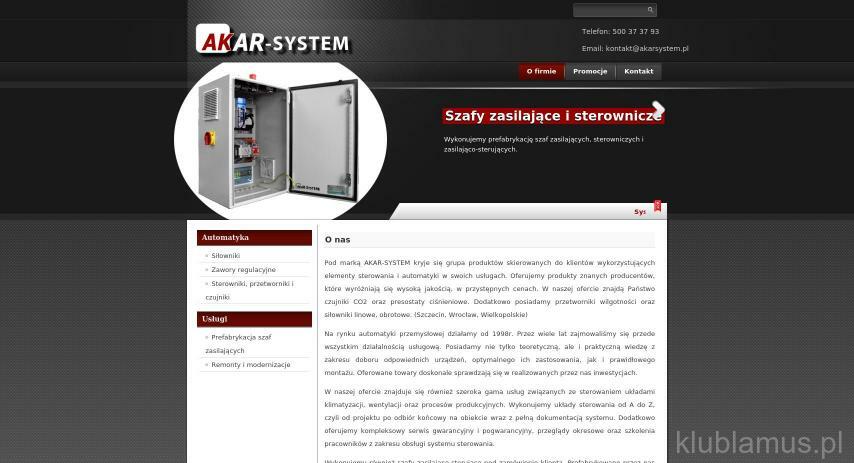 AKAR SYSTEM SP Z O O