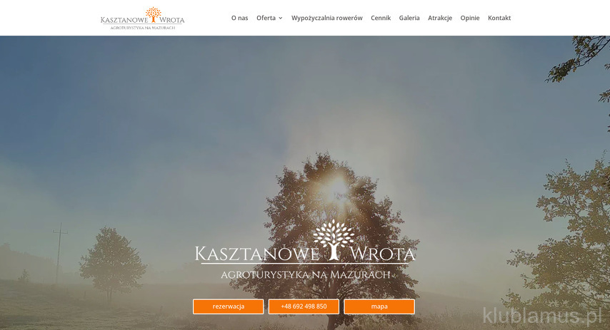Marcin Pisarek Kasztanowe Wrota Agroturystyka