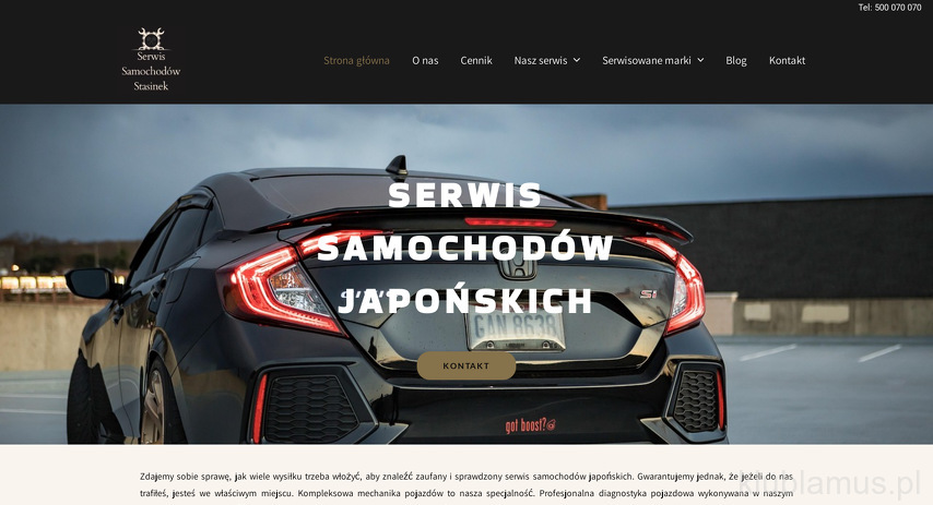 Naprawa i serwis aut Japońskich Dawid Sobiecki