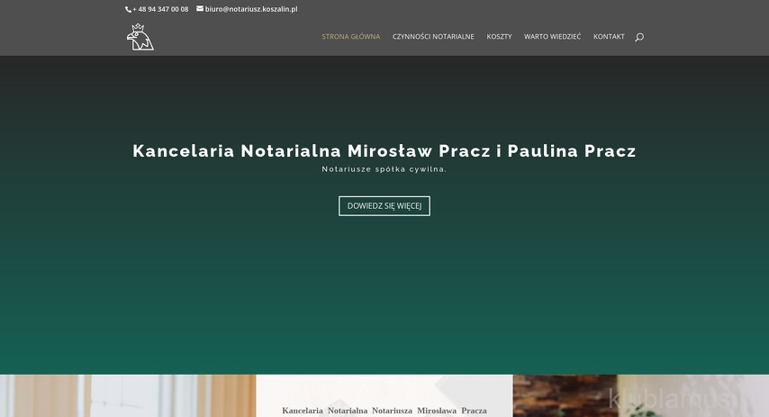 Kancelaria Notarialna Mirosław Pracz  Paulina Pracz Notariusze s.c.